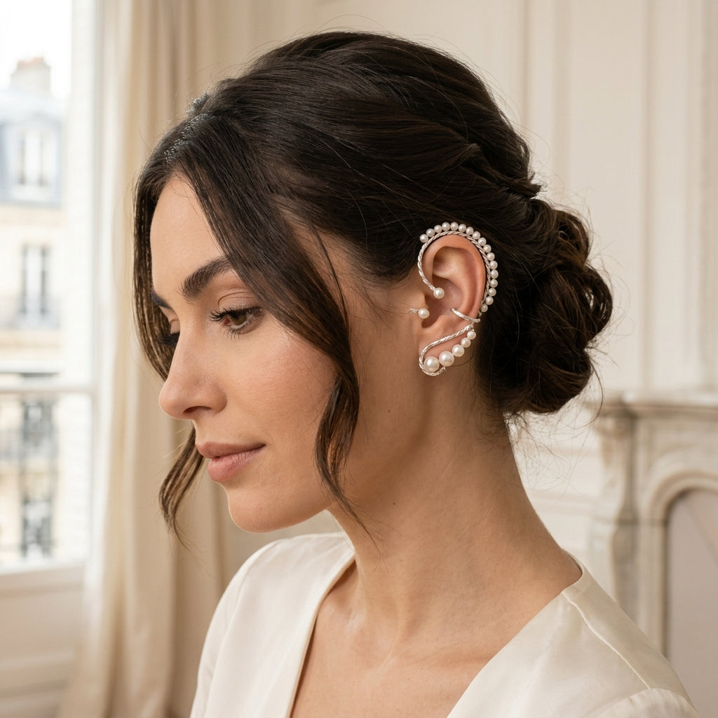 pearl earcuff p1 editorial - AI Generated Editorial